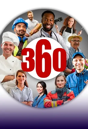 Les métiers en 360°